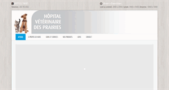 Desktop Screenshot of hopvetdesprairies.com